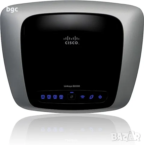 Рутер Cisco-Linksys E2000 Advanced Wireless-N Router, снимка 2 - Рутери - 48920366