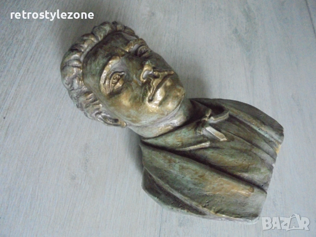 № 8469 Фигура / бюст на Васил Левски , снимка 3 - Други ценни предмети - 53224415