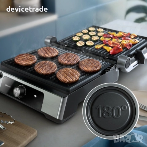 Електрическа скара Philips HD6301/90 Series 5000, 2200 W, снимка 4 - Други - 51778217