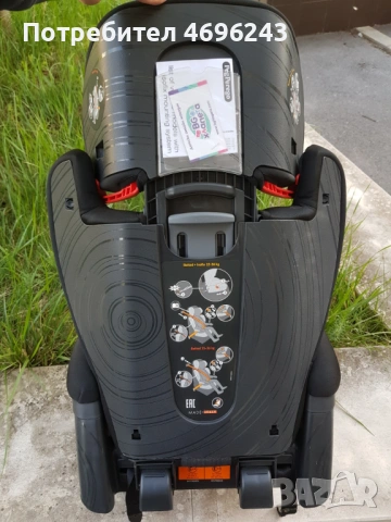 -61% НОВ Стол за кола Peg Perego Viaggio Surefix 10-36 kg, снимка 4 - Столчета за кола и колело - 53368804