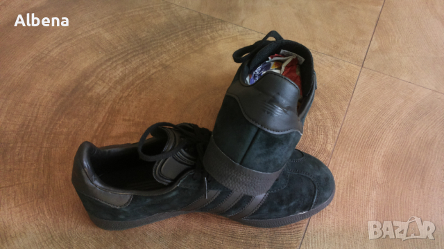 Adidas GAZELE Real Leather Shoes Размер EUR 41 1/3 UK 7 1/2 обувки естествена кожа 125-14-S, снимка 7 - Спортни обувки - 44990202