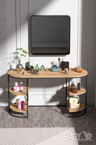 Тоалетка за грим / Тоалетка за спалня / Маса за грим, снимка 2 - Етажерки - 52211351