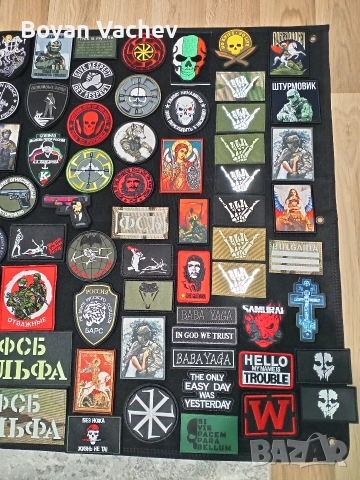 Ново зареждане военни/тактически велкро нашивки , снимка 5 - Екипировка - 51508280