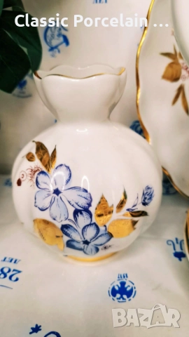 РЯДЪК! СЕРВИЗ „ЛИЛИЯ“ – ЛФЗ (СССР, 1989–1992 Г.), снимка 5 - Сервизи - 51837730