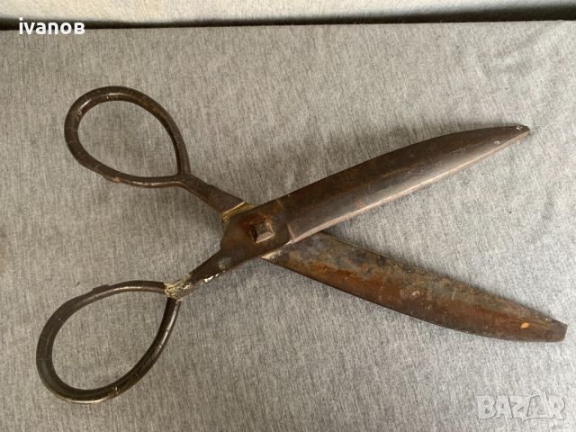 стара абаджийска ножица, снимка 7 - Антикварни и старинни предмети - 45088730