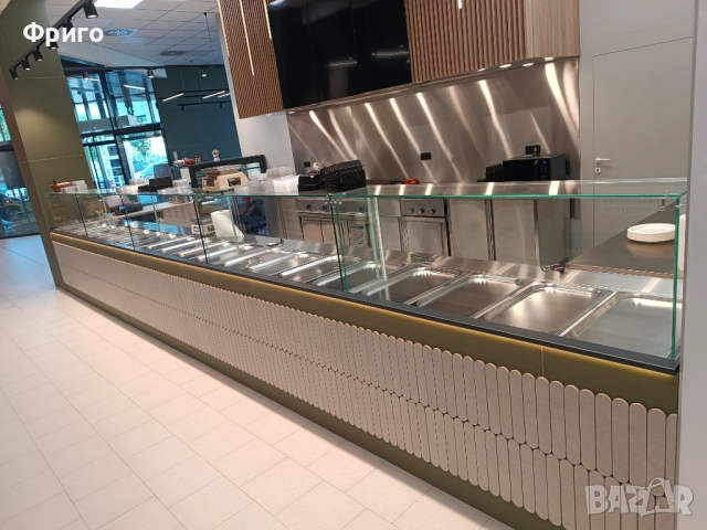 Топли Бен Мари и хладилни витрини за бързо хранене - по поръчка , снимка 2 - Витрини - 50904029