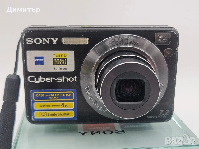 Sony cybershot dsc-w125 дигитален фотоапарат камера digital photo camera 7.2mp, снимка 7 - Фотоапарати - 54022929