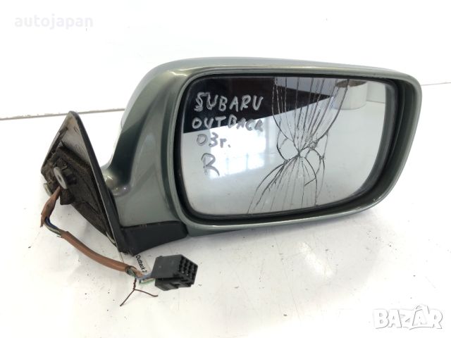 Странично дясно огледало от Субару аутбек 03г Subaru outback 2003г, снимка 1 - Части - 45950010