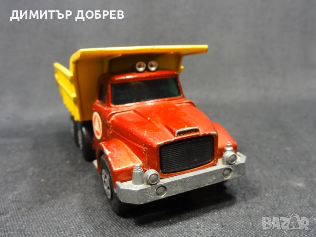 СТАРА РЕТРО МЕТАЛНА КОЛИЧКА SCAMMELL MATCHBOX SUPER KINGS , снимка 5 - Колекции - 51651783