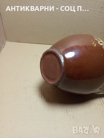 Соц Стара Глинена Стомна Бардуче., снимка 7 - Антикварни и старинни предмети - 50393773