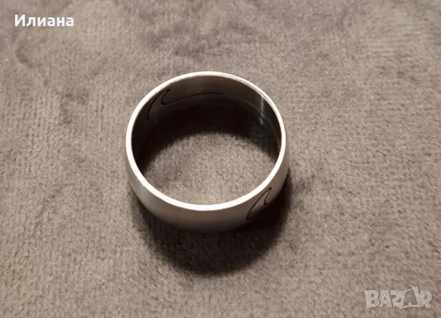 сребърен пръстен Nike , снимка 3 - Пръстени - 49715913