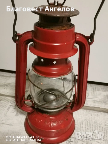 Немски газов фенер номер 158, снимка 3 - Антикварни и старинни предмети - 53417139