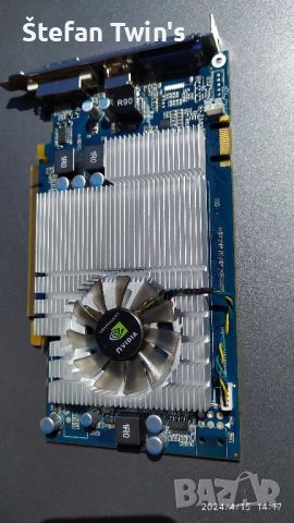 Видео карта Nvidia GeForce GT130 1.5GB GDDR2 192bit PCI-E VGA, HDMI, DVI-I, снимка 4 - Видеокарти - 45287498