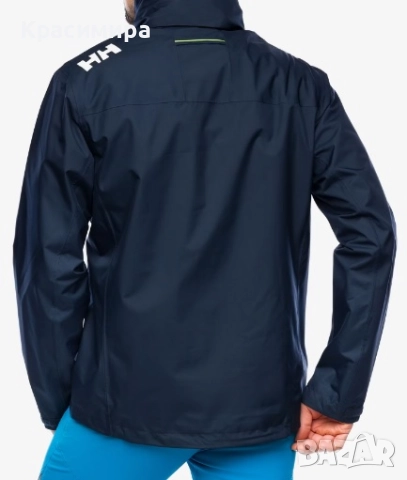 Мъжко ветроходно яке Helly Hansen Crew Hooded Midlayer 2 navy, снимка 9 - Якета - 52928849