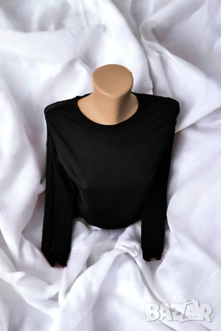 Massimo Dutty дамска лятна блуза с дълъг ръкав S, снимка 6 - Блузи с дълъг ръкав и пуловери - 45061014