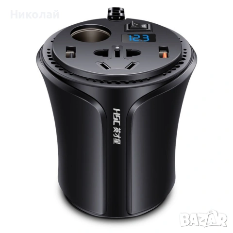 Автомобилен инвертор OZIO 12V → 220V