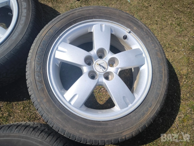 Джанти 5/114.3/17 с гуми, снимка 3 - Гуми и джанти - 53744826