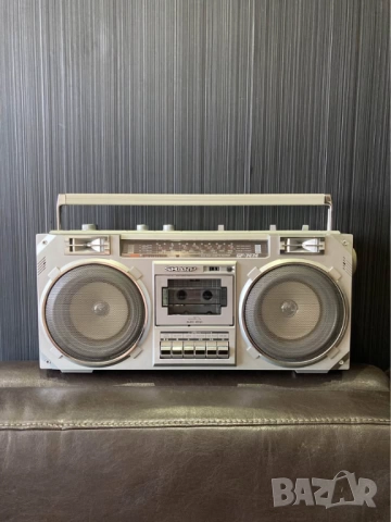 SHARP GF-7474Z VINTAGE RETRO BOOMBOX радио  касетофон, снимка 8 - Радиокасетофони, транзистори - 52651528