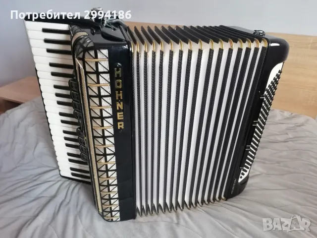 Акордеон Hohner Atlantic III 120 баса, снимка 10 - Акордеони - 47184754