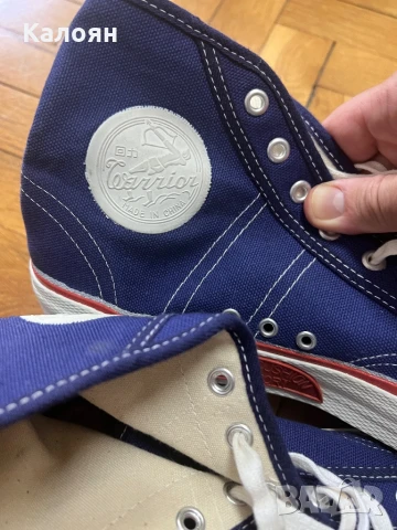 Винтидж кецове от 80-те нови, 43 номер. Carefree vintage sneakers 1980s, снимка 2 - Кецове - 51177666