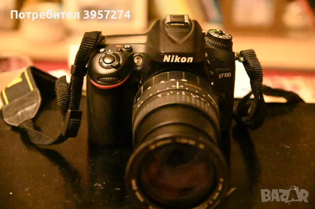 Продавам Nikon 7100 +обектив Sgma D 28-200/3.8-5.6UC, снимка 1 - Фотоапарати - 47110066