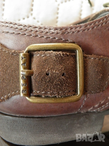 Replay оригинални мъжки обувки от естествен кафяв велур, снимка 8 - Ежедневни обувки - 53896933