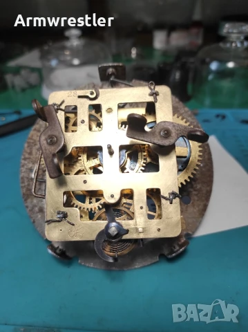 Немски Часовник Будилник Обслужен, снимка 7 - Антикварни и старинни предмети - 51267601