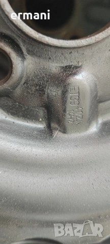 Железни джанти с гуми 14 ки за тойота айго, снимка 2 - Гуми и джанти - 53839205