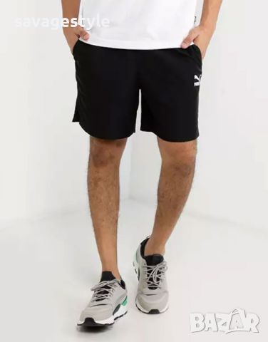 Мъжки къси панталони PUMA EvoTec Shorts Black, снимка 4 - Други - 45944376