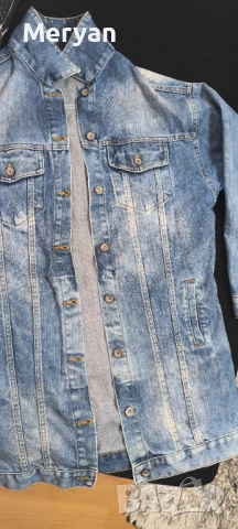 Дънково яке удължен моо, снимка 3 - Якета - 54255460