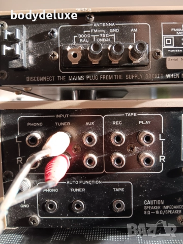 PIONEER A-X30 & F-X30L усилвател + тунер, снимка 4 - Ресийвъри, усилватели, смесителни пултове - 36932608