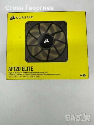 Чисто нов вентилатор за компютър CORSAIR AF120, снимка 3 - Други - 53598608