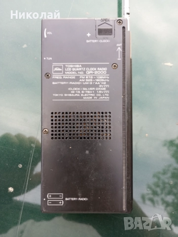 Радио , радиоприемник ТОШИБА , снимка 6 - Радиокасетофони, транзистори - 52188190