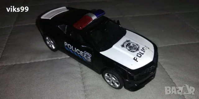 Метална кола Chevrolet Camaro SS, police car, снимка 7 - Колекции - 47968390