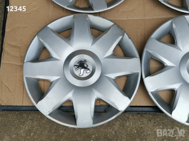 оригинални тасове за PEUGEOT/ПЕЖО 16” /1400295980 -№34, снимка 6 - Аксесоари и консумативи - 50613719