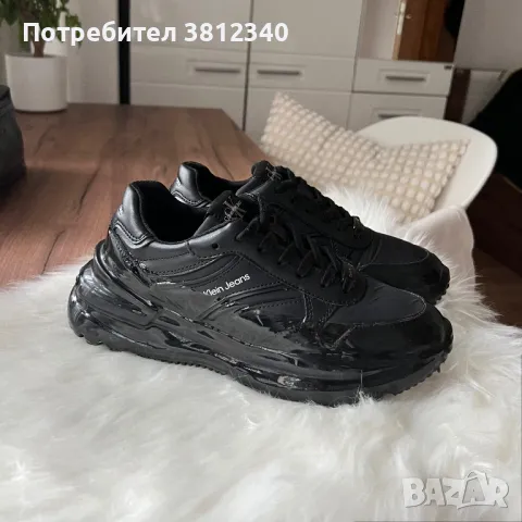 Сникърси Calvin Klein Jeans 38 размер , снимка 1 - Дамски ежедневни обувки - 47282502