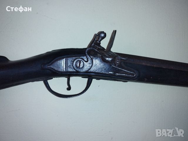 Стара кремъчна пушка., снимка 3 - Антикварни и старинни предмети - 46393240