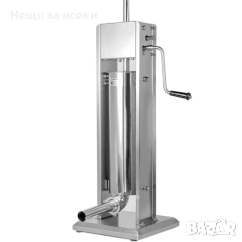 Пълначка за месо вертикална от неръждаема стомана 7 литра, снимка 4 - Месомелачки - 51940545