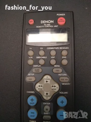 Дистанционно за ресивър Denon RC-884, снимка 2 - Ресийвъри, усилватели, смесителни пултове - 46947239