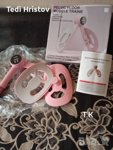 Дамски тренажор за домашен фитнес с LCD дисплей, снимка 2 - Масажори - 52498196