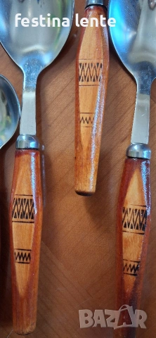 Руски комплект прибори/ссср/неупотребявани, снимка 7 - Прибори за хранене, готвене и сервиране - 54202017