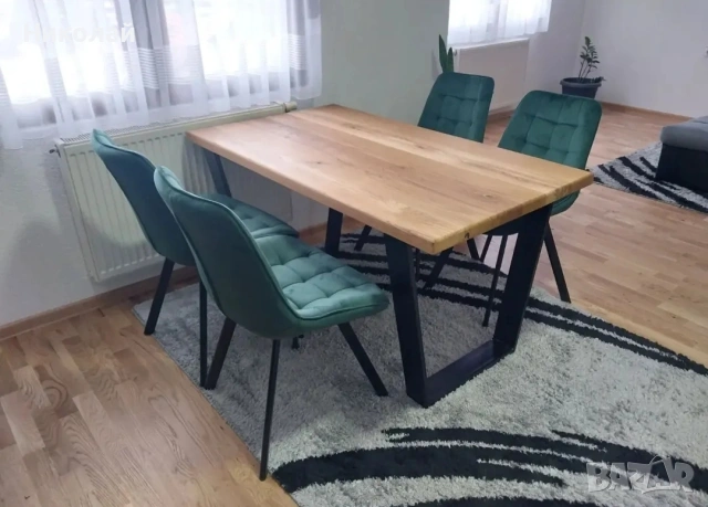 Трапезна маса масив дъб , снимка 15 - Маси - 53541816