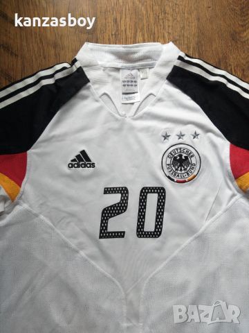 Adidas Germany Football Team 2004/05 Home Jersey - ретро футболна тениска  М, снимка 1 - Тениски - 45638259