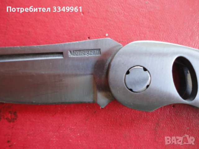 Немски полуавтоматичен нож Monogham, снимка 3 - Ножове - 51294198