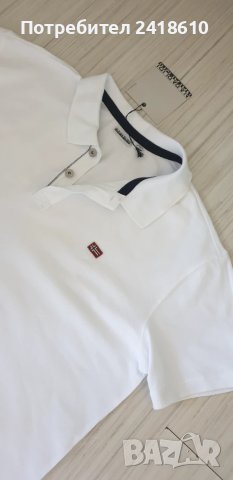 Napapijri Eruggy 2  Pique Cotton  Regular Fit Mens Size 2 - 3XL НОВО! ОРИГИНАЛ! Мъжка Тениска!, снимка 13 - Тениски - 50758374