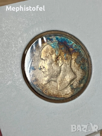 1 лев 1912 г, Царство България - сребърна монета, снимка 2 - Нумизматика и бонистика - 52991205