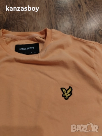 lyle and scott - страхотна мъжка тениска S КАТО НОВА, снимка 2 - Тениски - 52976661
