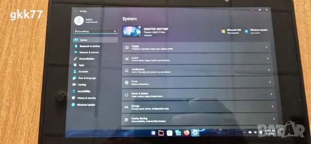 Таблет, 10" с процесор на Intel, модел Zebra ET50PT., снимка 3 - Таблети - 50930618