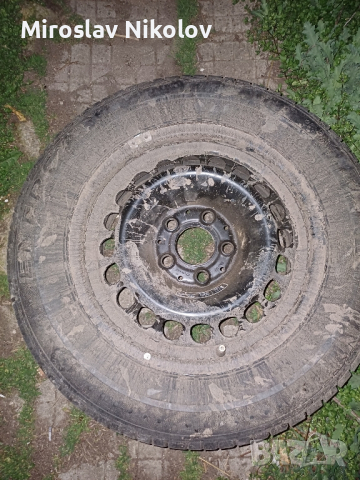 Резервна гума с железна джанта за Мерцедес 195/65/15 , снимка 3 - Гуми и джанти - 45045913