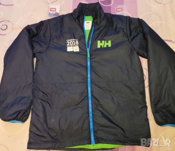 Олимпийско двулицево яке HH Helly Hansen- water proof размер XL , снимка 2 - Якета - 44941047